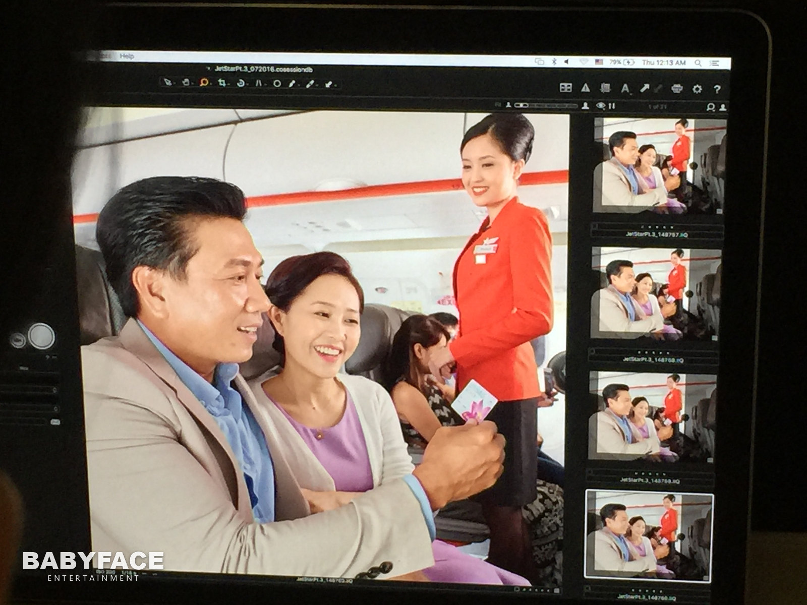 Hậu trường TVC Jetstar Pacific 2016 - diễn viên quảng cáo Babyface, ảnh 10