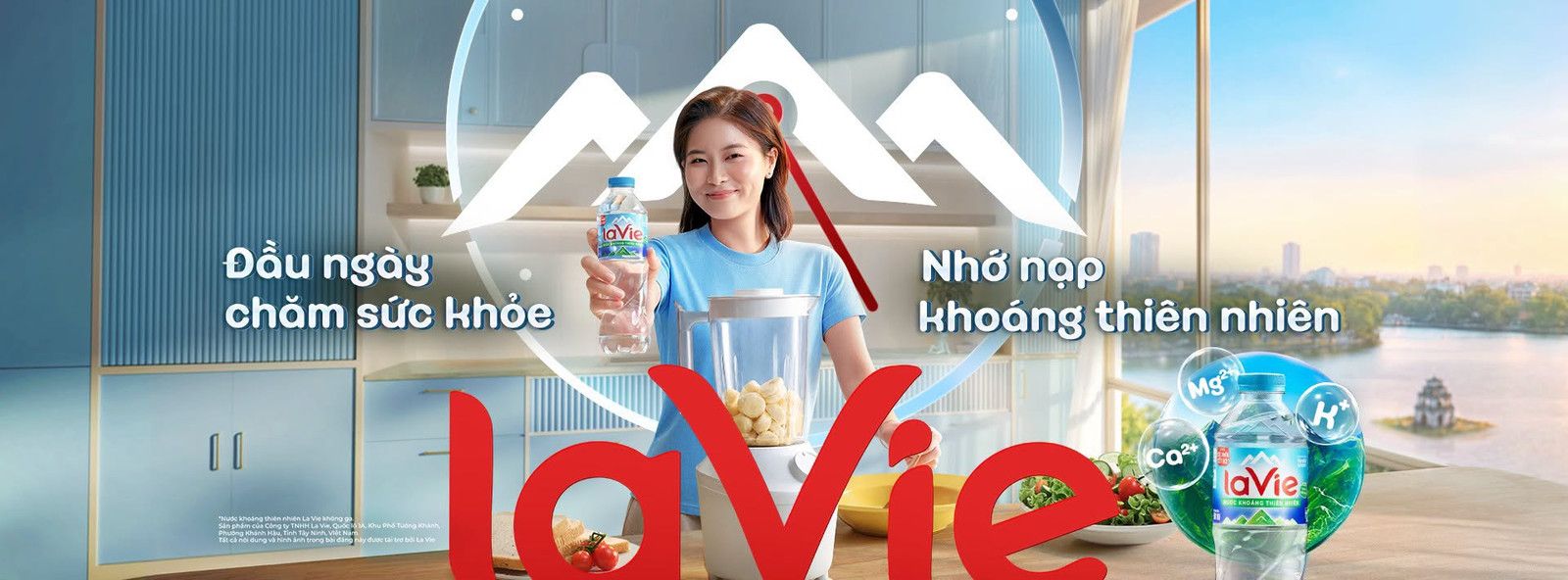 La Vie · Đầu ngày nạp khoáng - key visual