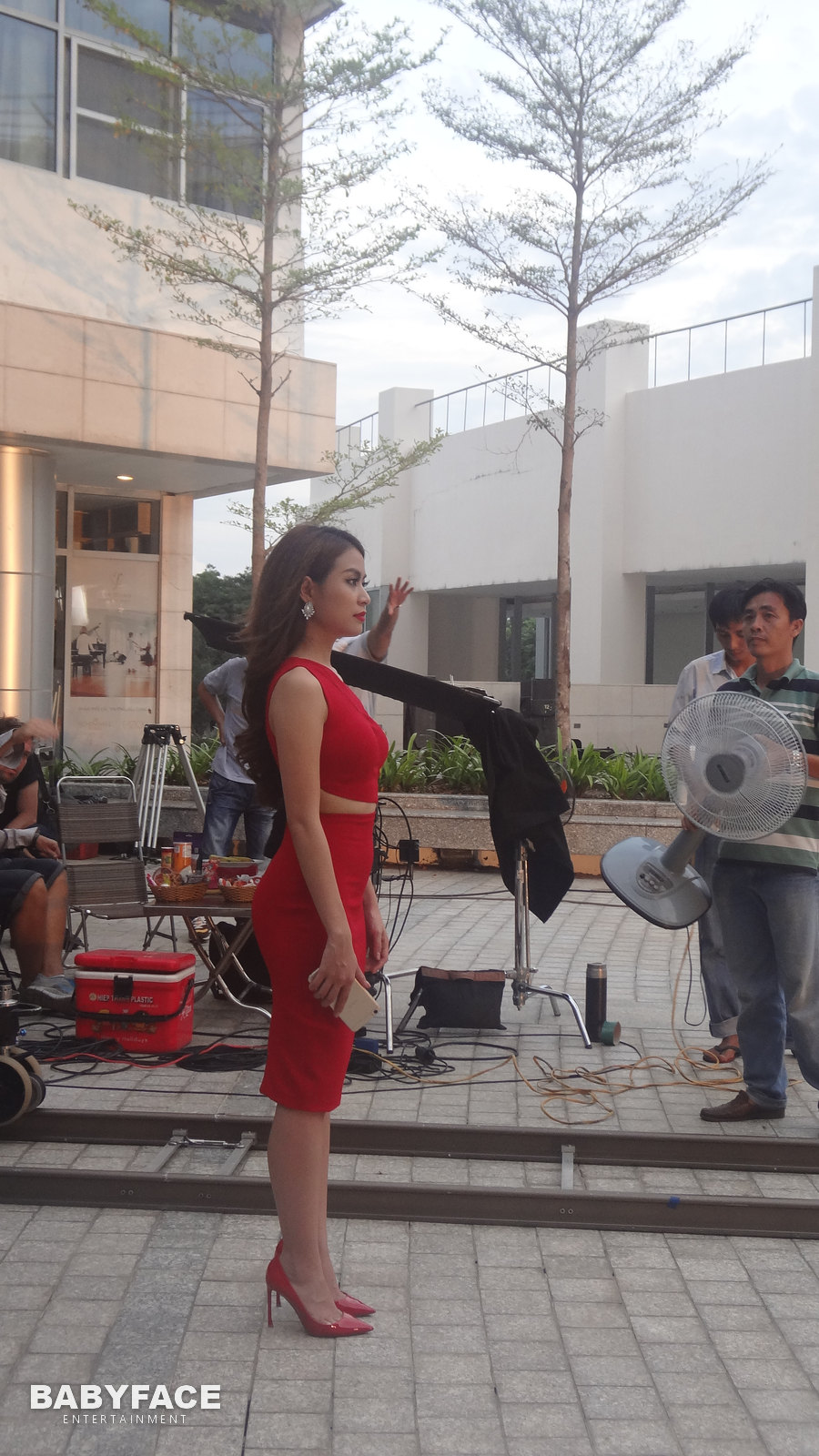 Hậu trường TVC Vivo V5 2016 - diễn viên quảng cáo Babyface, ảnh 10