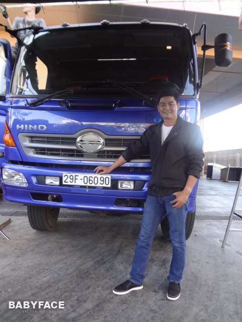 Hino TVC 2016 behind the scenes - commercial talent Vietnam - Babyface, photo 10