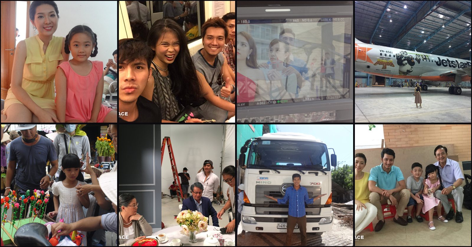 Hậu trường 8 TVC 2016 do Babyface casting: Milkiss, Tuborg, Vivo V5, Jetstar Pacific, Kinh Đô, LU, Hino, Simply