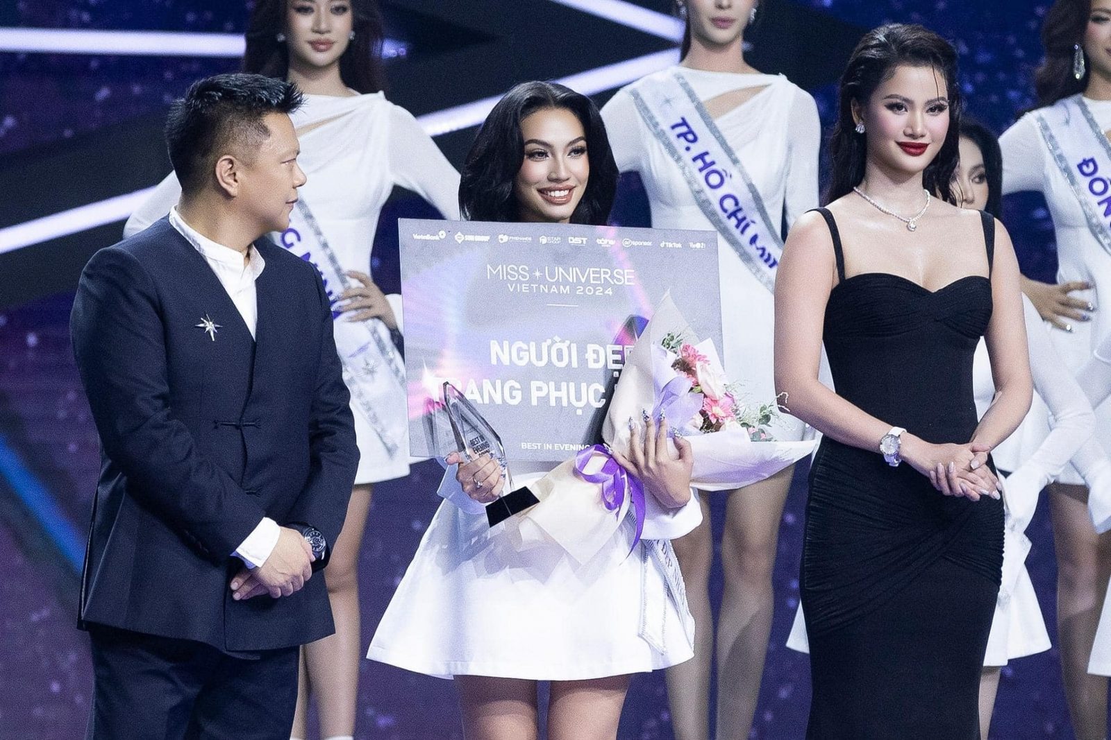 Paris Bảo Nhi nhận giải trên sân khấu Miss Universe Vietnam 2024