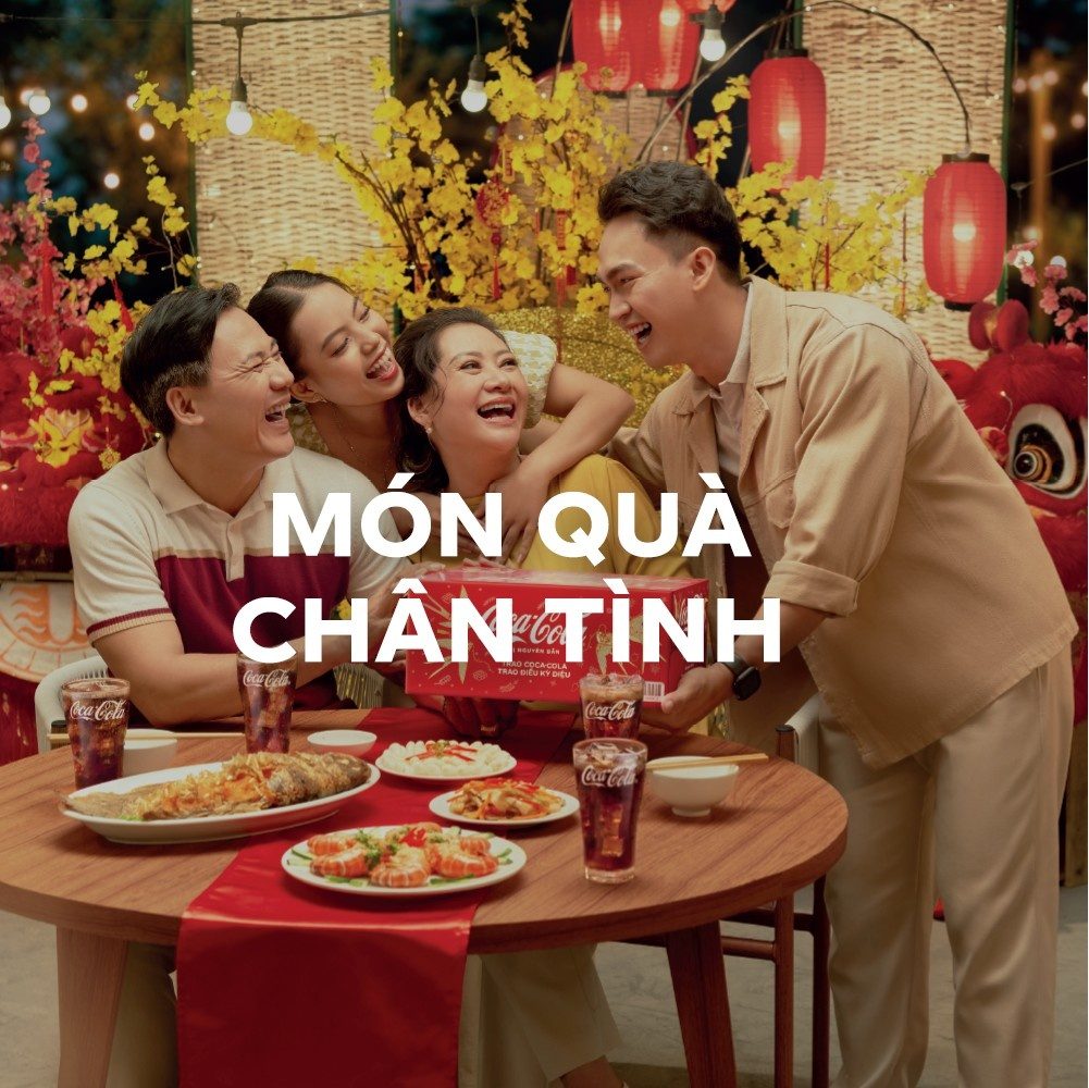 Cocacola món quà trân tình