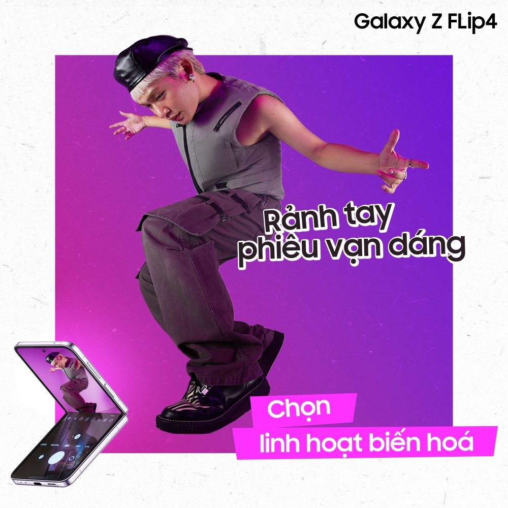 SAMSUNG ZFLIP4 - ảnh 2