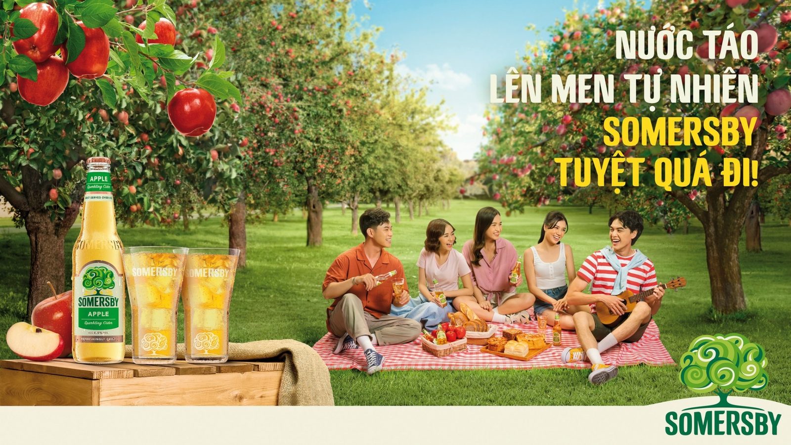 Nước táo lên men tự nhiên Somersby - ảnh 2